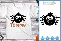Cute Boy Spider Halloween svg Product Image 1