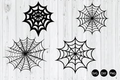 Spiderweb SVG, Spider SVG, Halloween SVG Product Image 1