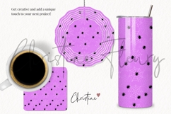 Purple Spiderweb and Spiders Pattern | Cute Halloween Paper Product Image 3