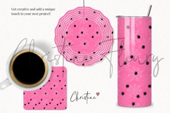 Pink Spiderweb and Spiders Pattern | Cute Halloween Paper Product Image 3