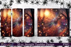 Halloween Tumbler Wrap | Spiderweb | Sunrise Product Image 1