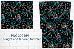 Halloween tumbler sublimation wrap 20 Oz Product Image 2