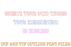 Spilt Drinks Splash Font Liquid Lettering ABC OTF Hand Drawn Product Image 3