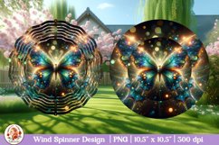 Butterfly Wind Spinner, 3D Spring Wind Spinner Product Image 1