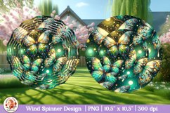 Butterfly Wind Spinner, 3D Spring Wind Spinner Product Image 1