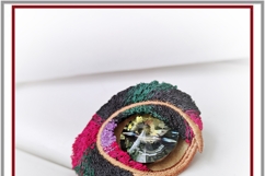 Ornamental Brooch Base ITH Embroidery Design Product Image 5