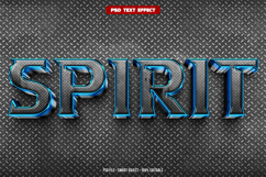 Spirit 3D editable text effect Product Image 1