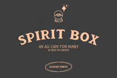 Spirit Box Serif Family Product Image 1
