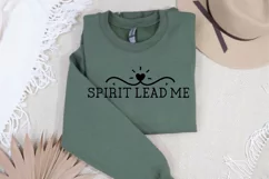 Spirit Lead Me Sleeve SVG, Christian SVG Design Product Image 3