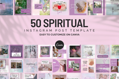 Spiritual Instagram Canva Post Templates Product Image 1