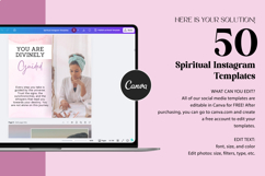 Spiritual Instagram Canva Post Templates Product Image 10
