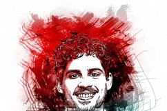 Portrait Watercolor Splash Art Product Image 10