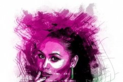Portrait Watercolor Splash Art Product Image 8