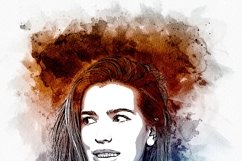 Portrait Watercolor Splash Art Product Image 11
