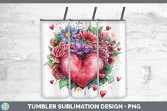 GorgeousSplash Valentine Tumbler design.