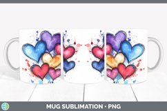 GorgeousSplash Valentine Mug Wrap design.