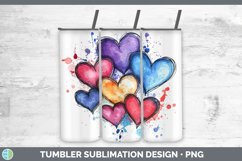 GorgeousSplash Valentine Tumbler design.