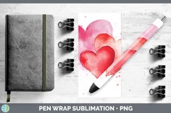 GorgeousSplash Valentine Pen Wrap design.
