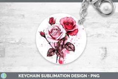 GorgeousSplash Valentine Keychain design.