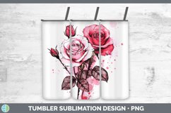 GorgeousSplash Valentine Tumbler design.