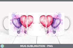 GorgeousSplash Valentine Mug Wrap design.