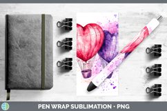 GorgeousSplash Valentine Pen Wrap design.