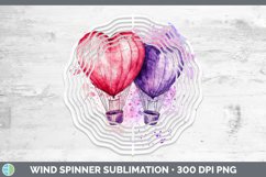 GorgeousSplash Valentine Wind Spinner design.
