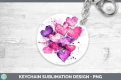 GorgeousSplash Valentine Keychain design.