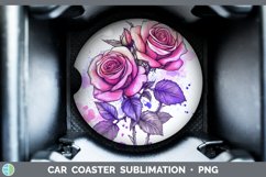 GorgeousSplash Valentine Car Coaster design.