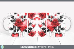 GorgeousSplash Valentine Mug Wrap design.