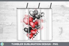 GorgeousSplash Valentine Tumbler design.