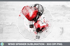 GorgeousSplash Valentine Wind Spinner design.