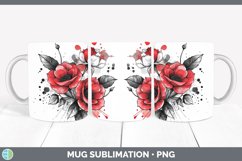 GorgeousSplash Valentine Mug Wrap design.