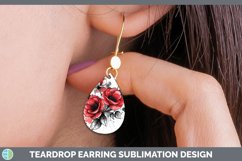 GorgeousSplash Valentine Teardrop Earrings design.