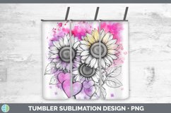 GorgeousSplash Valentine Tumbler design.