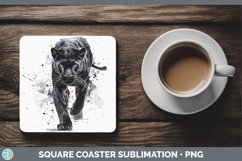 GorgeousSplash Wildcats Square Coaster design.