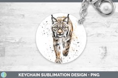 GorgeousSplash Wildcats Keychain design.