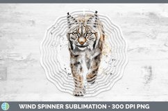 GorgeousSplash Wildcats Wind Spinner design.