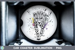 GorgeousSplash Wildcats Car Coaster design.
