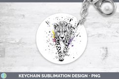 GorgeousSplash Wildcats Keychain design.