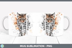 GorgeousSplash Wildcats Mug Wrap design.