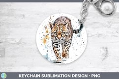GorgeousSplash Wildcats Keychain design.