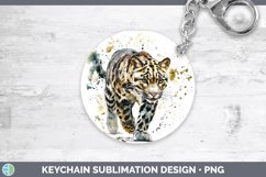 GorgeousSplash Wildcats Keychain design.