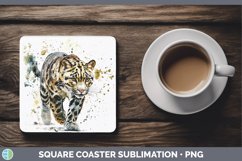 GorgeousSplash Wildcats Square Coaster design.
