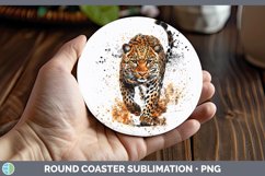 GorgeousSplash Wildcats Round Coaster design.