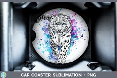 GorgeousSplash Wildcats Car Coaster design.