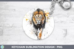 GorgeousSplash Wildcats Keychain design.