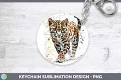 GorgeousSplash Wildcats Keychain design.