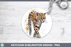 GorgeousSplash Wildcats Keychain design.