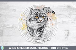 GorgeousSplash Wildcats Wind Spinner design.